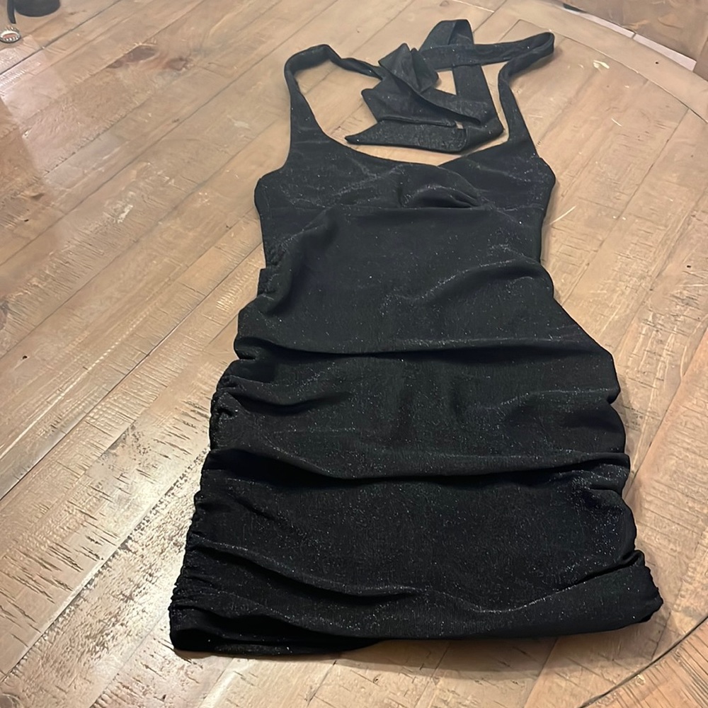 Lucy in the sky, black dress size small
